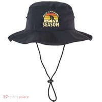 Hockey Is My Favorite Season Retro Field Hockey Player Meaningful Gift Bucket Hat thumb 0