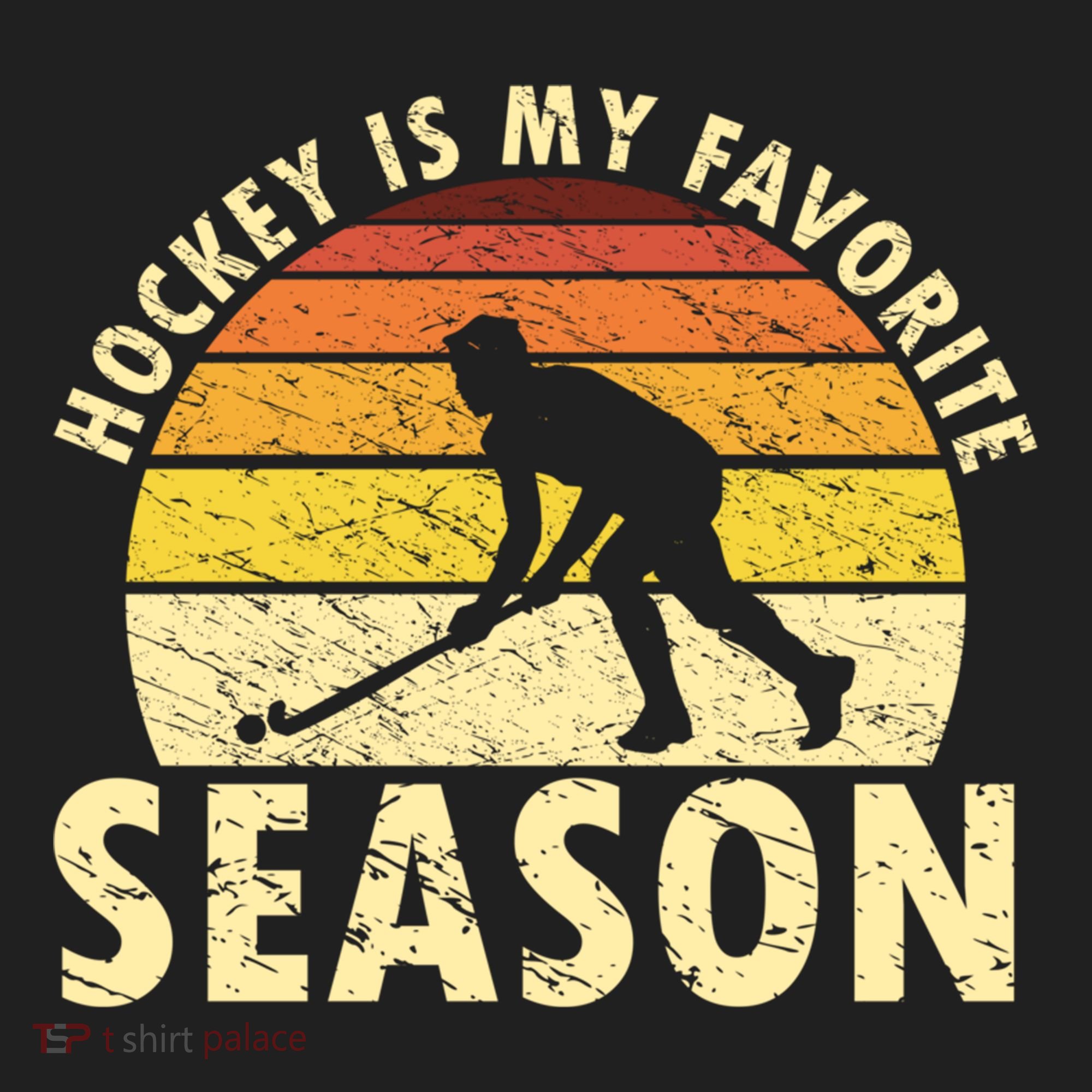 Hockey Is My Favorite Season Retro Field Hockey Player Meaningful Gift Hat