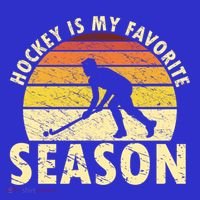 Hockey Is My Favorite Season Retro Field Hockey Player Meaningful Gift Visor thumb 3