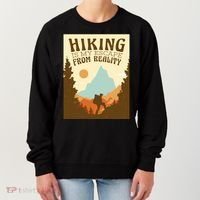 Hiking Is My Escape From Reality Women's Sweatshirt thumb 0