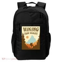 Hiking Is My Escape From Reality Backpack thumb 0