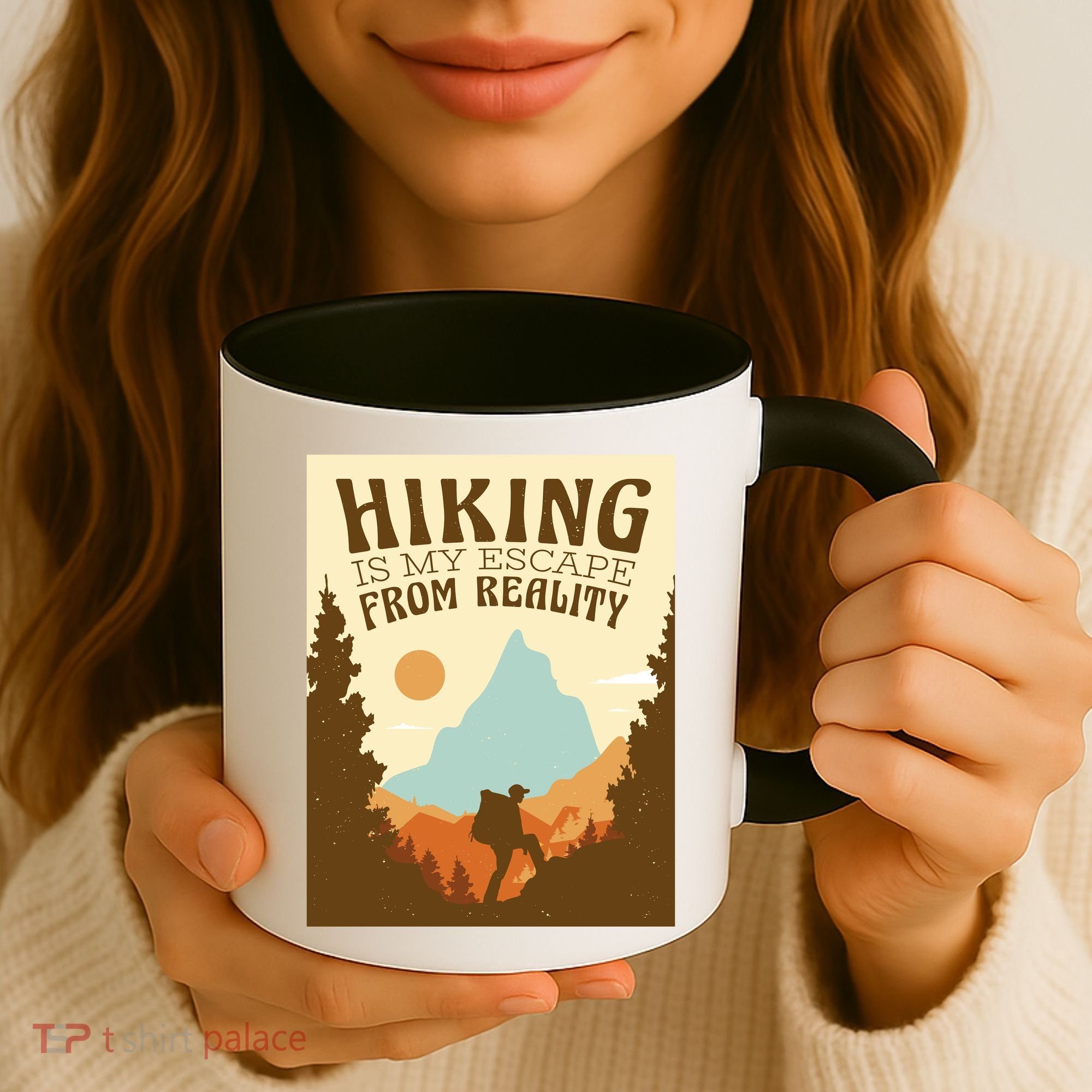 Hiking Is My Escape From Reality Coffee Mug