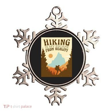 Hiking Is My Escape From Reality Ornament