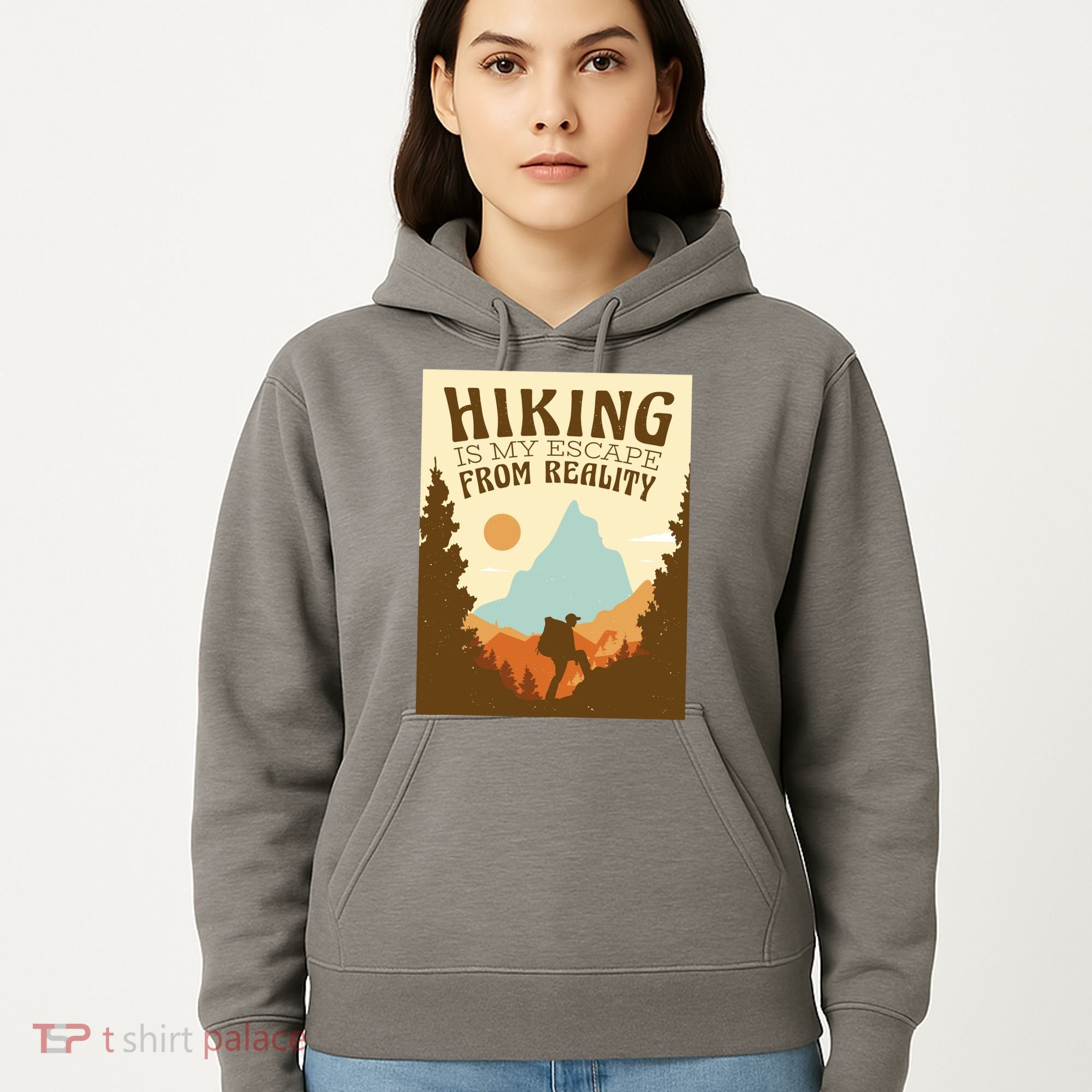 Hiking Is My Escape From Reality Hoodie