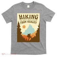 Hiking Is My Escape From Reality T-Shirt thumb 0