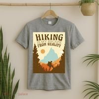 Hiking Is My Escape From Reality T-Shirt thumb 2