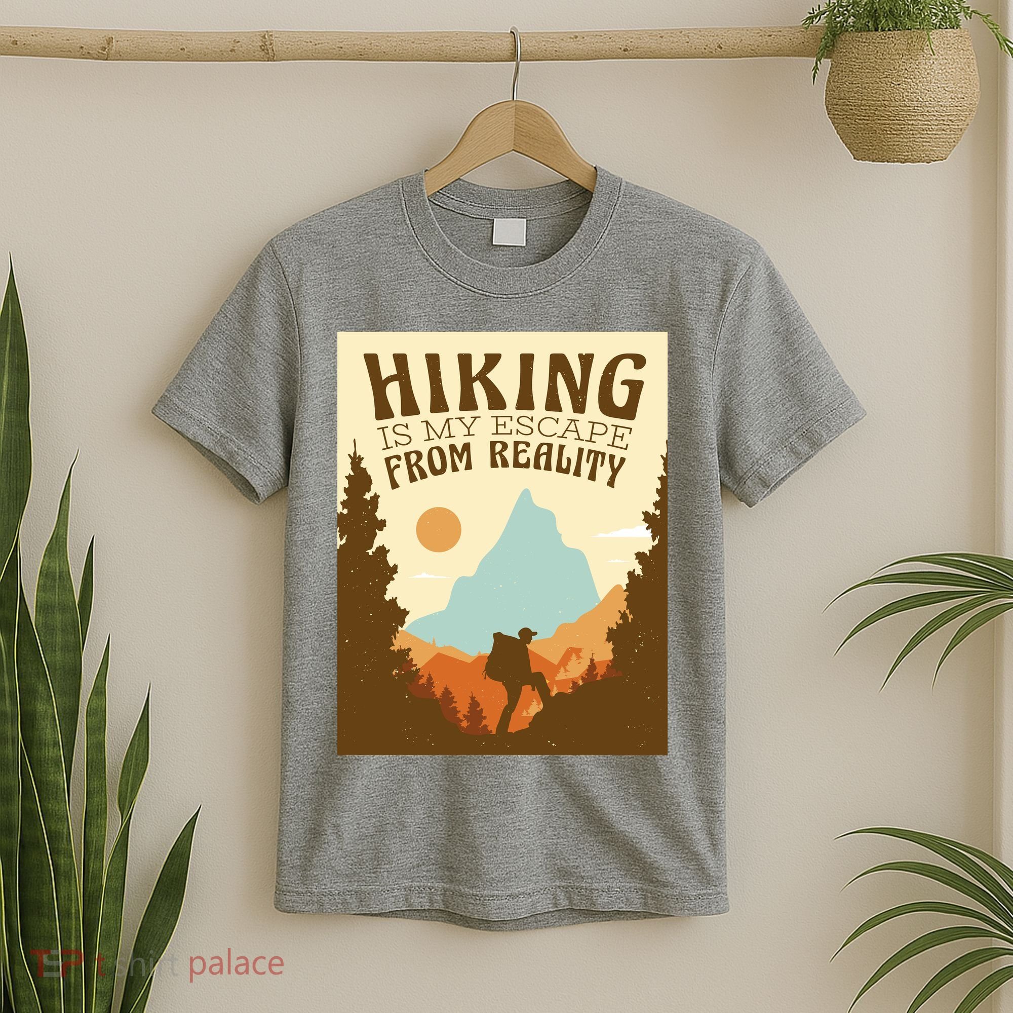 Hiking Is My Escape From Reality T-Shirt