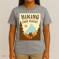 Hiking Is My Escape From Reality T-Shirt thumb 4