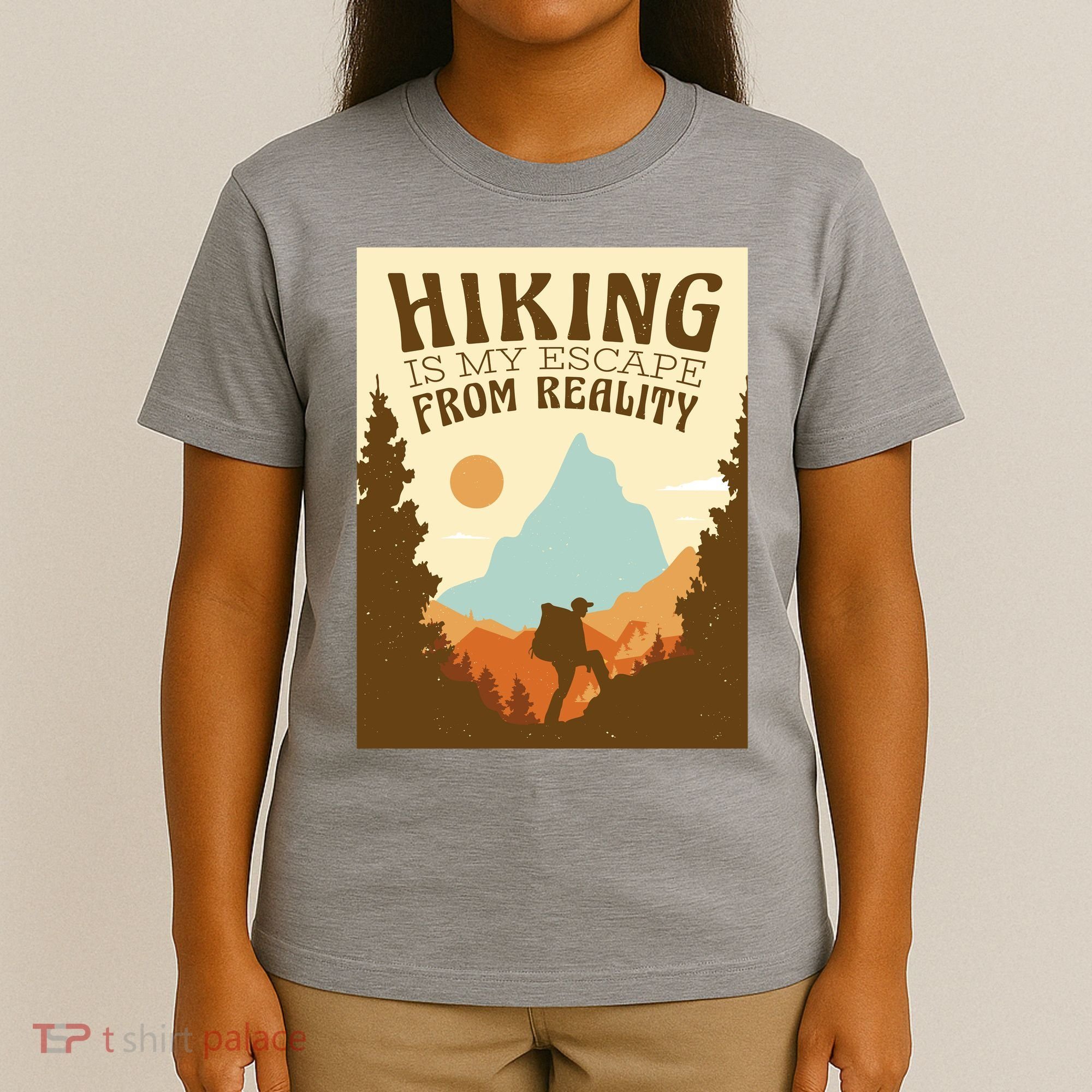 Hiking Is My Escape From Reality T-Shirt