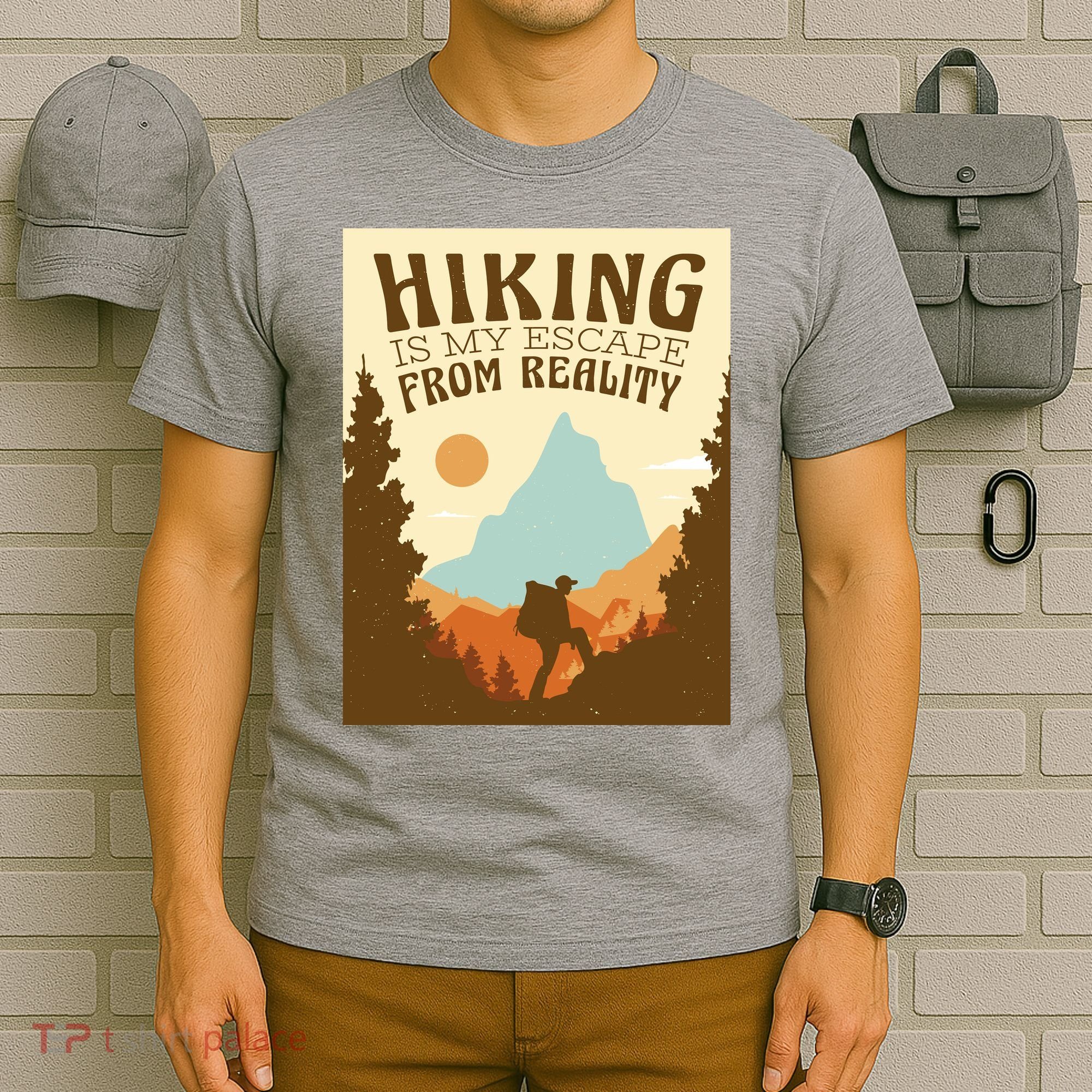 Hiking Is My Escape From Reality T-Shirt