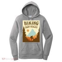 Hiking Is My Escape From Reality Women's Hoodie thumb 0