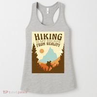 Hiking Is My Escape From Reality Women's Tank Top thumb 0
