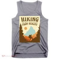 Hiking Is My Escape From Reality Tank Top thumb 0