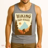 Hiking Is My Escape From Reality Tank Top thumb 3