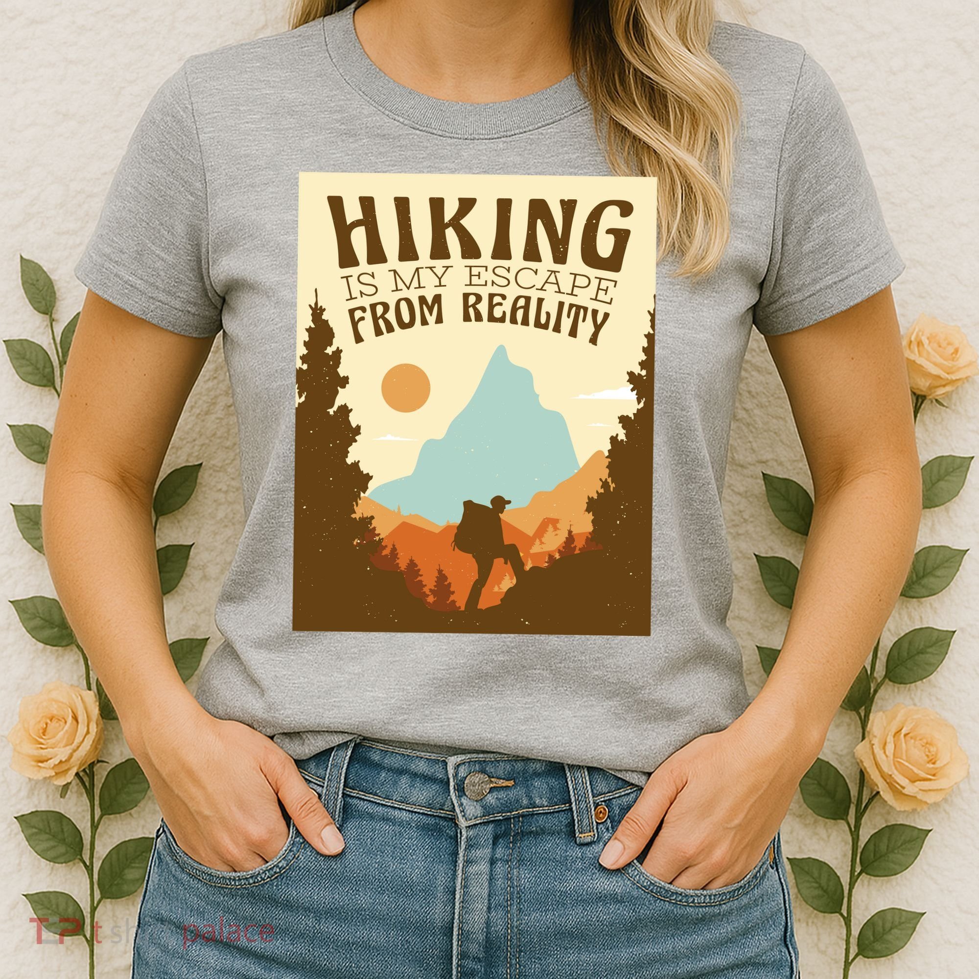 Hiking Is My Escape From Reality Women's T-Shirt