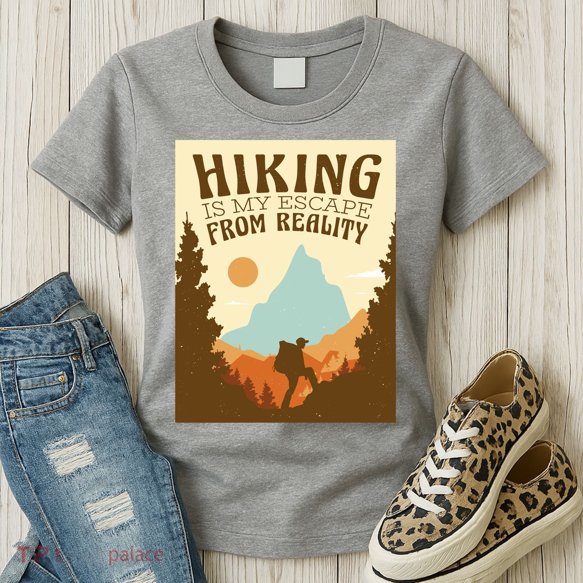 Hiking Is My Escape From Reality Women's T-Shirt