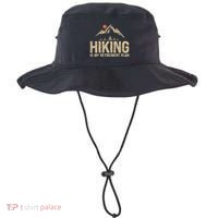 Hiking Is My Retirement Plan Hiking Funny Hiker Retired Bucket Hat thumb 0
