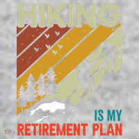 Hiking Is My Retirement Plan Funny Hiking Is My Retirement Plan The Baniff Cuffed Pom Beanie thumb 2