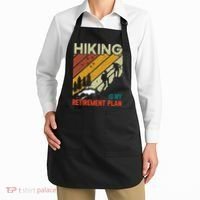 Hiking Is My Retirement Plan Funny Hiking Is My Retirement Plan Apron thumb 2