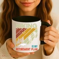 Hiking Is My Retirement Plan Funny Hiking Is My Retirement Plan Coffee Mug thumb 3