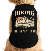 Hiking Is My Retirement Plan Funny Hiking Doggie Tank thumb 0