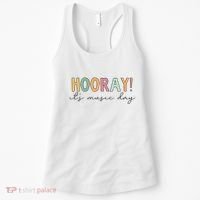 Hooray Its Music Day Music Teacher Back To School Women's Tank Top thumb 0