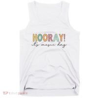 Hooray Its Music Day Music Teacher Back To School Tank Top thumb 0
