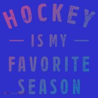 Hockey Is My Favorite Season Cool Saying For Sports Lovers Cute Gift Women's Tank Top thumb 5
