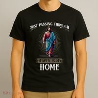 Heaven Is My Home Christian Faith Jesus T-Shirt thumb 3