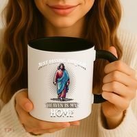 Heaven Is My Home Christian Faith Jesus Coffee Mug thumb 3