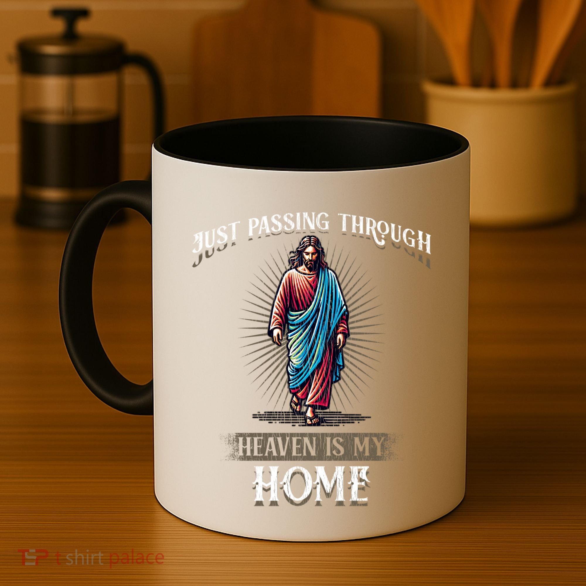 Heaven Is My Home Christian Faith Jesus Coffee Mug
