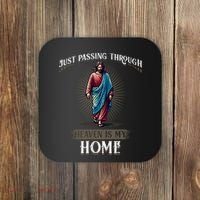 Heaven Is My Home Christian Faith Jesus Coaster thumb 0