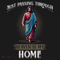 Heaven Is My Home Christian Faith Jesus Women's Hoodie thumb 2