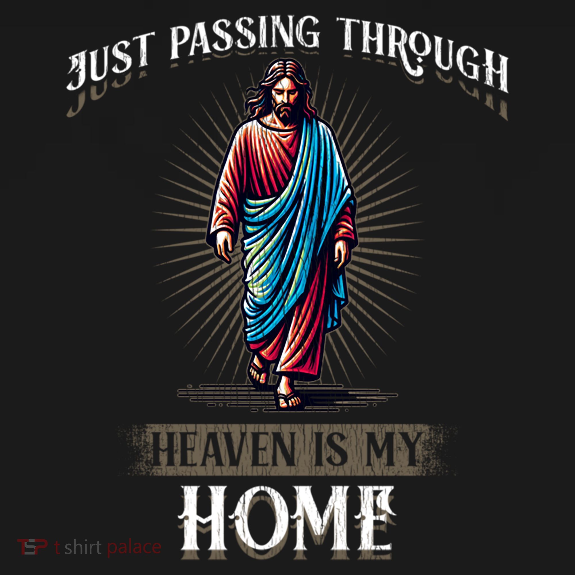 Heaven Is My Home Christian Faith Jesus Women's Hoodie