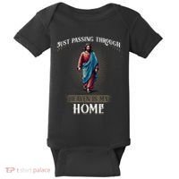 Heaven Is My Home Christian Faith Jesus Baby Bodysuit thumb 0