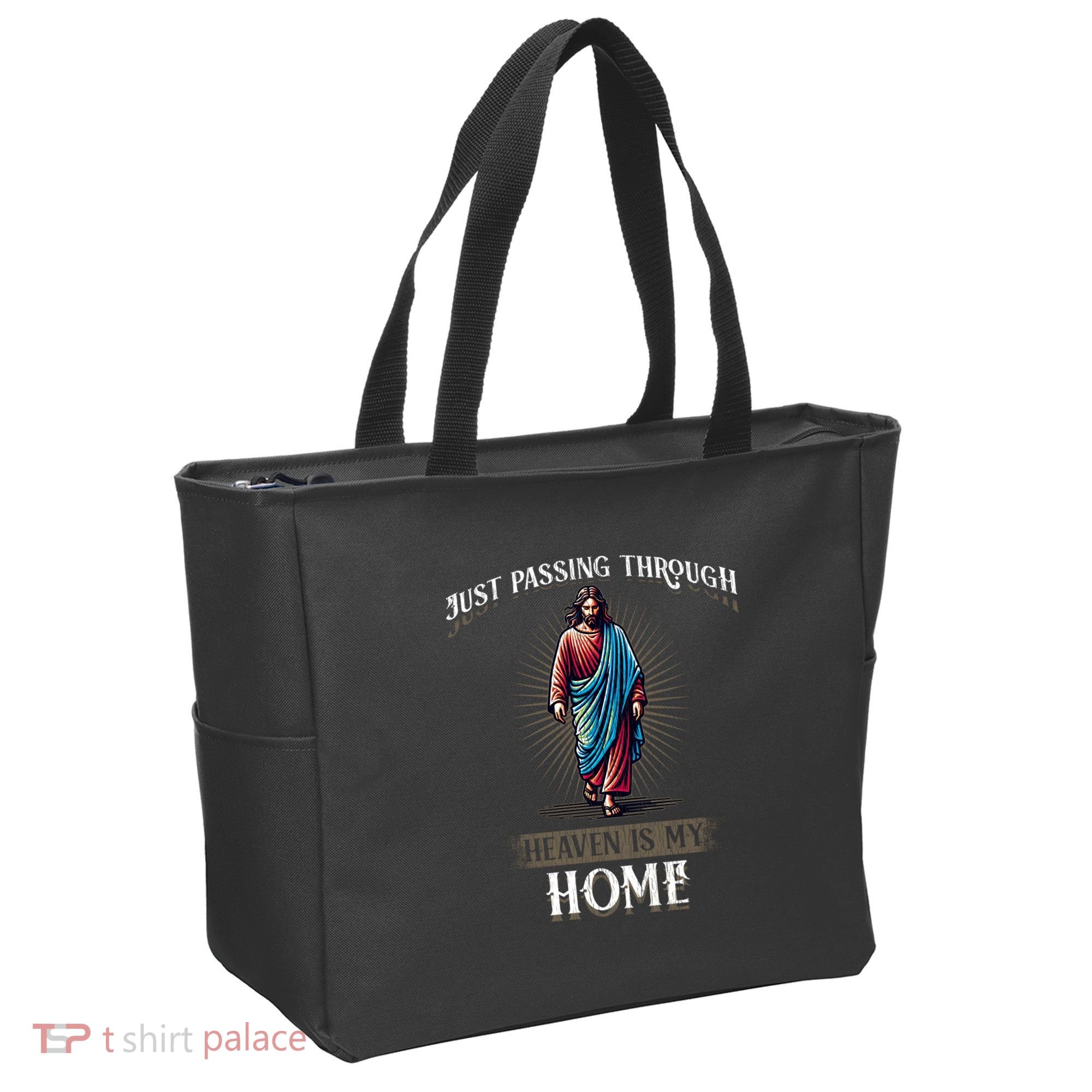 Heaven Is My Home Christian Faith Jesus Tote Bag