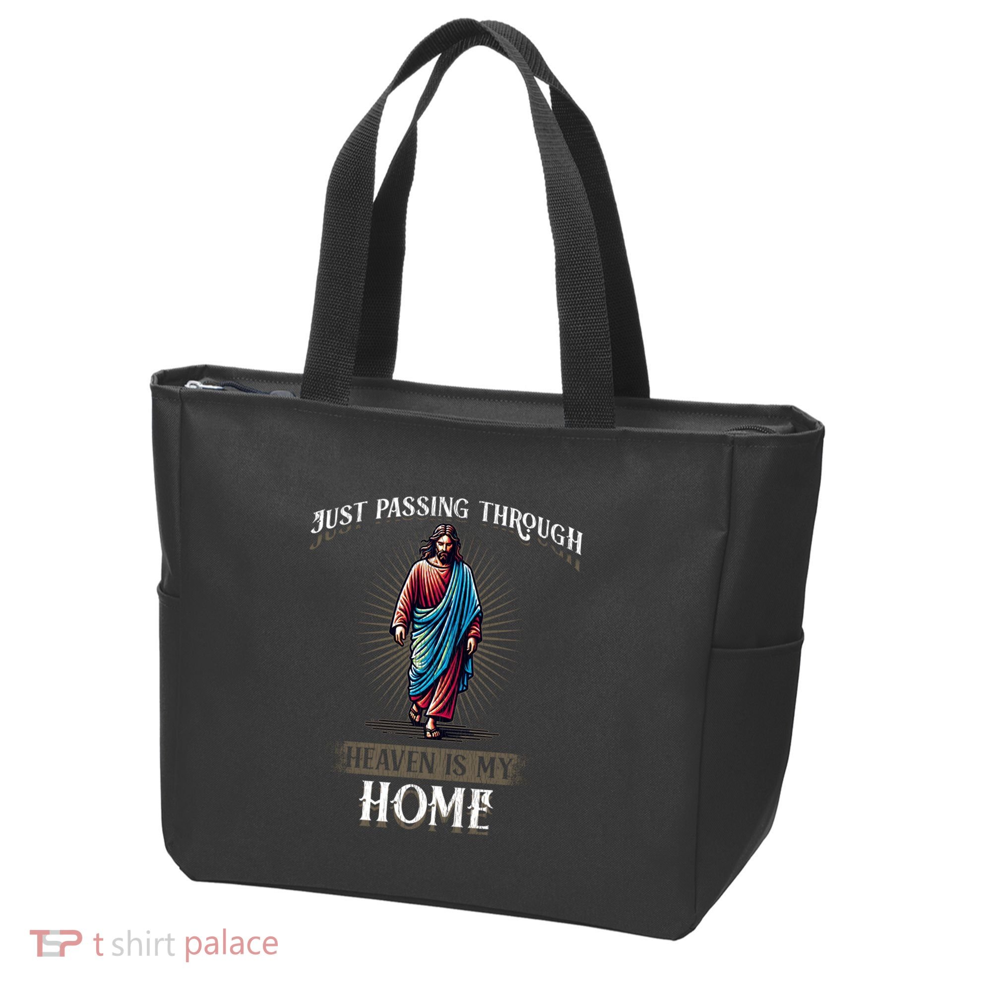Heaven Is My Home Christian Faith Jesus Tote Bag