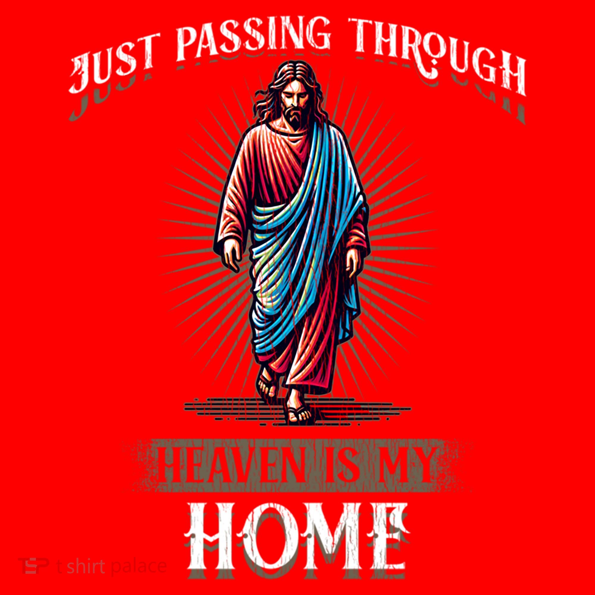 Heaven Is My Home Christian Faith Jesus Santa Hat