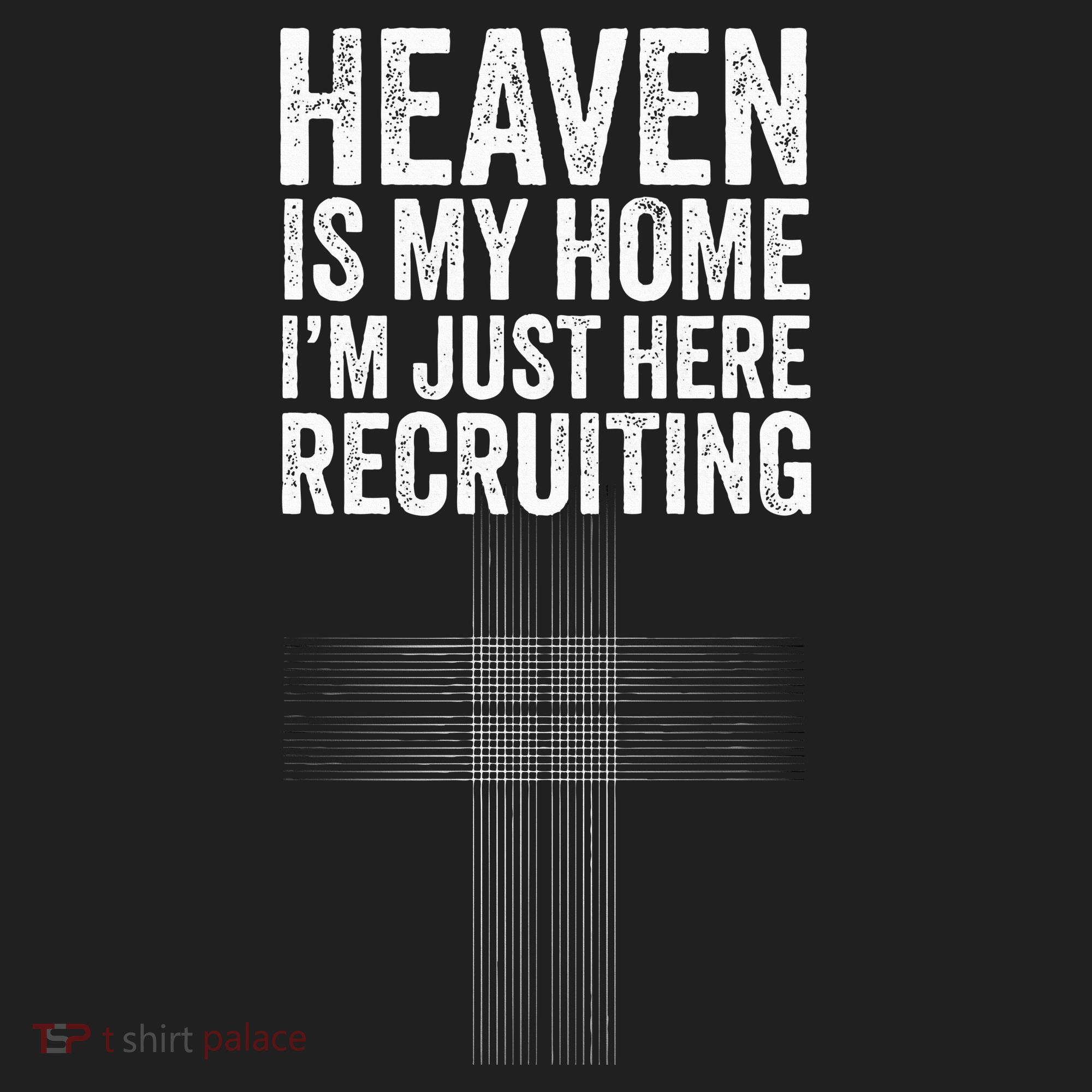 Heaven Is My Home IM Just Here Recruiting Jesus Christian Beanie
