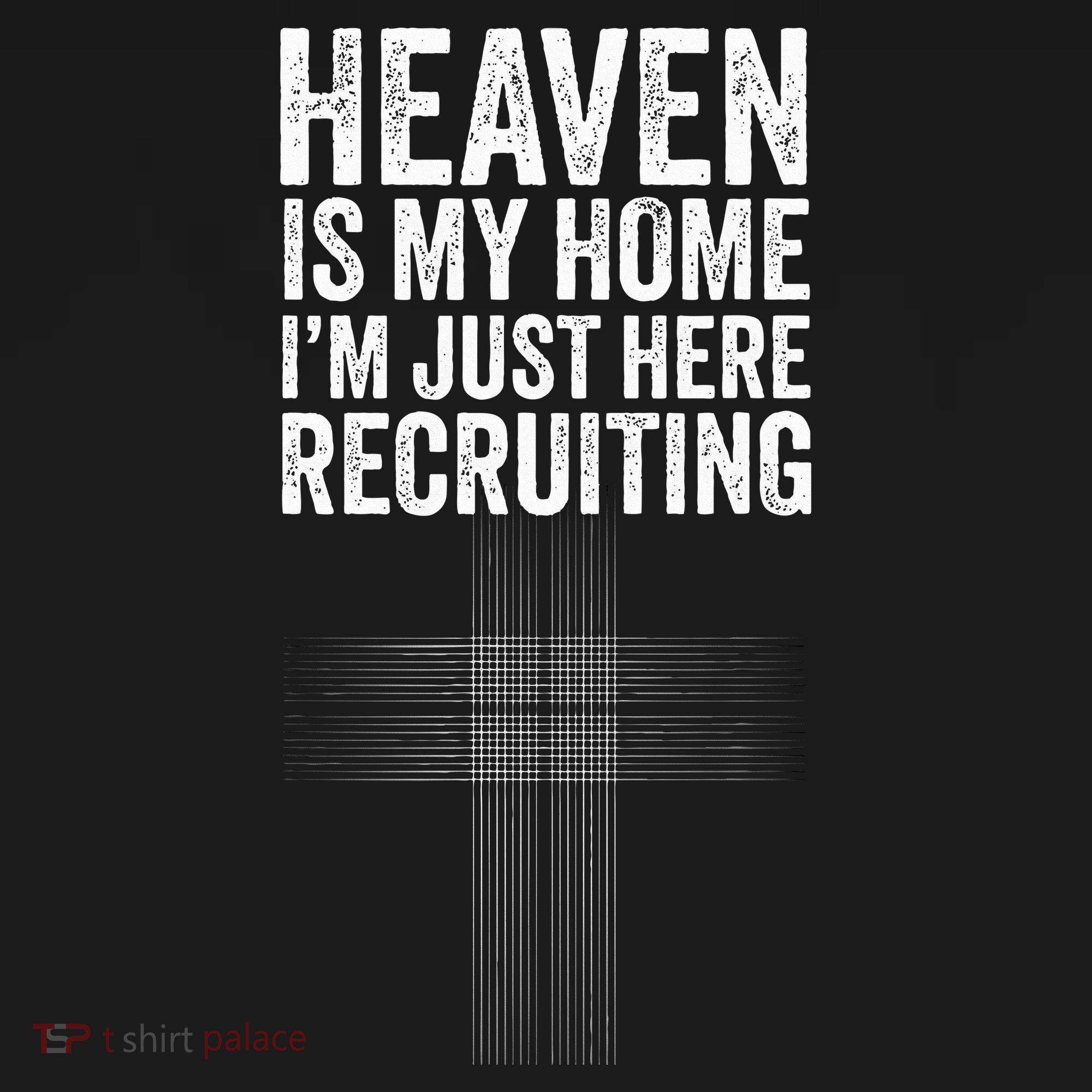 Heaven Is My Home IM Just Here Recruiting Jesus Christian Mousepad