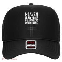 Heaven Is My Home IM Just Here Recruiting Jesus Christian Hat thumb 0