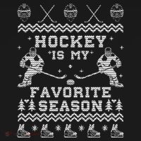 Hockey Is My Favorite Season Funny Xmas Funny Gift Gift Women's Hoodie thumb 2