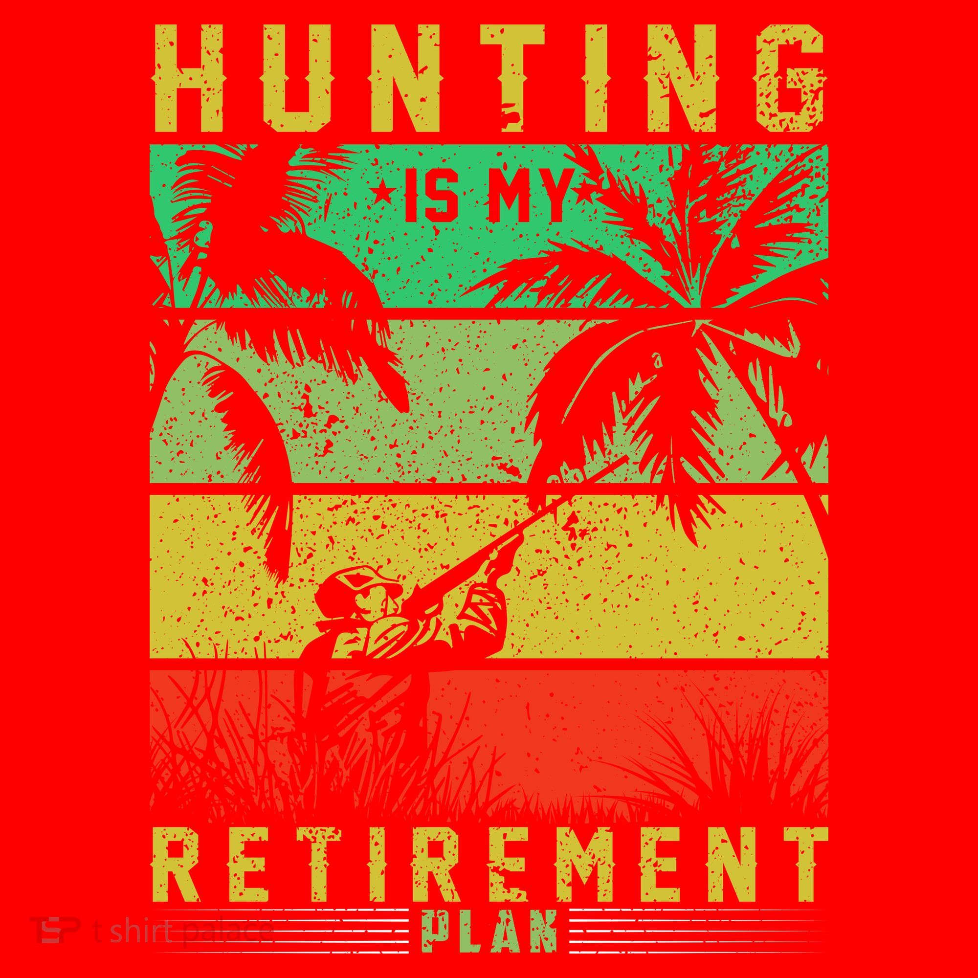 Hunting Is My Retirement Plan Santa Hat