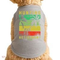 Hunting Is My Retirement Plan Doggie Tank thumb 0