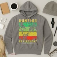 Hunting Is My Retirement Plan Hoodie thumb 3