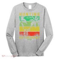 Hunting Is My Retirement Plan Long Sleeve Shirt thumb 0