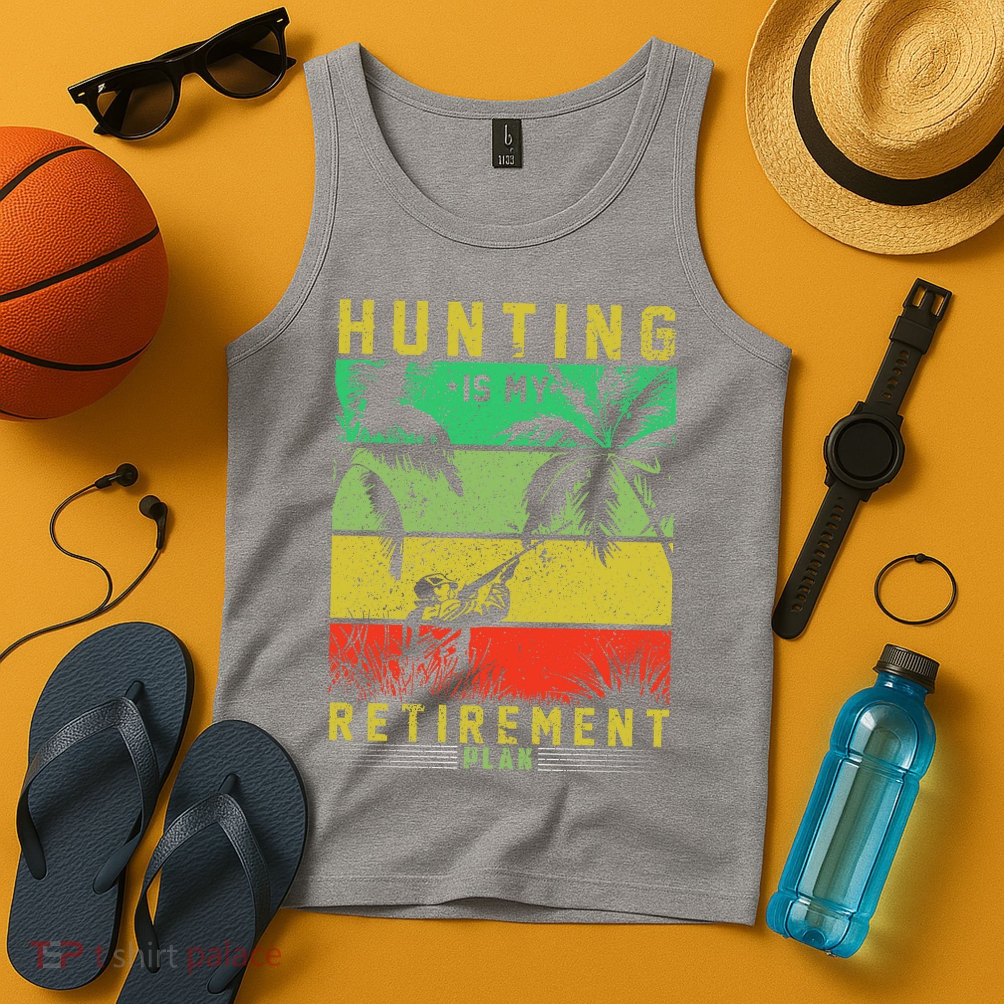 Hunting Is My Retirement Plan Tank Top