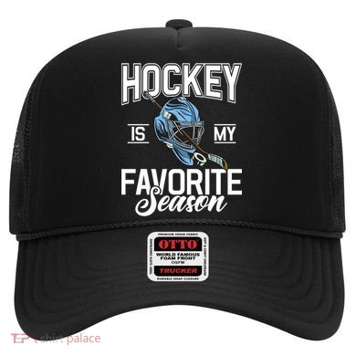 Hockey Is My Favorite Season Hockey Gift Hat