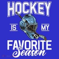 Hockey Is My Favorite Season Hockey Gift Long Sleeve Shirt thumb 2