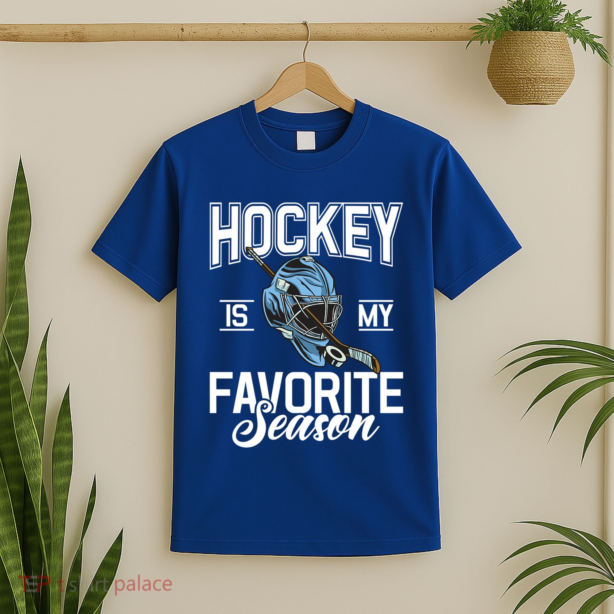 Hockey Is My Favorite Season Hockey Gift T-Shirt